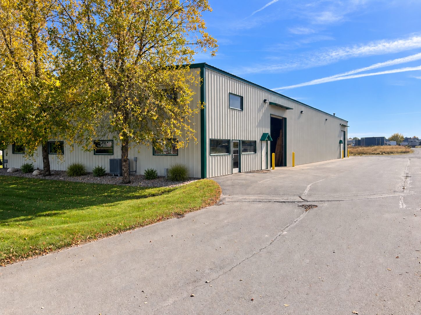 Hayden Millwork shop exterior in Rathdrum, Idaho